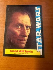 1977 Wonder Bread Card Star Wars #6 Grand Moff Tarkin