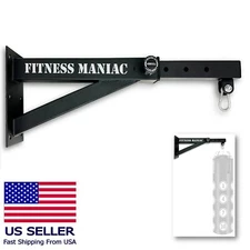 Heavy Bag Mount Wall Boxing Bag Hanger, Adjustable Punching Bag Mount Heavy Duty