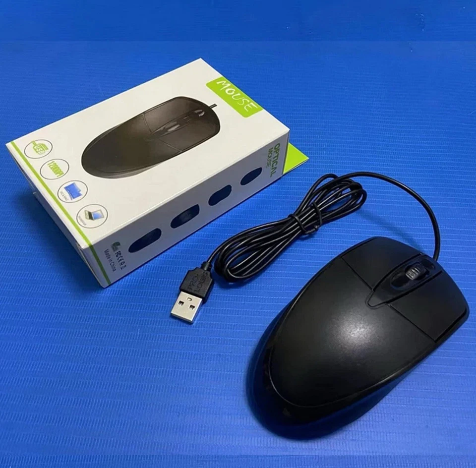 USB Wired Mouse Optical Gaming Mice For Laptop Notebook PC - Image 3 of 4