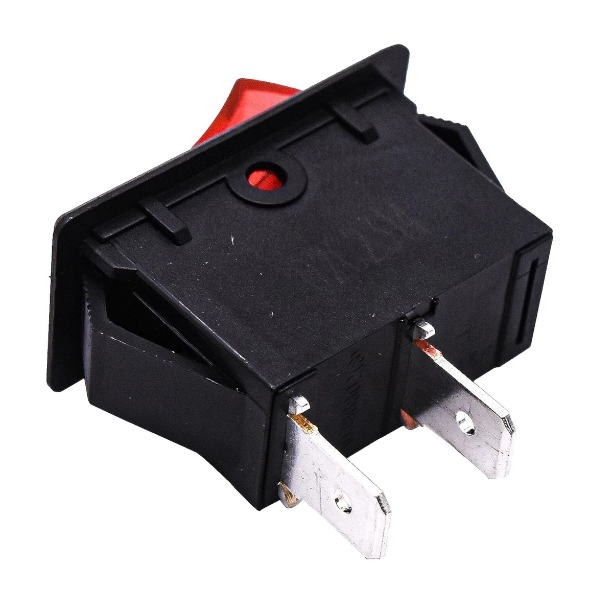 HQRP ON Off Red Rocker Switch 2 Prong 16A 125V for Dewalt 5140069