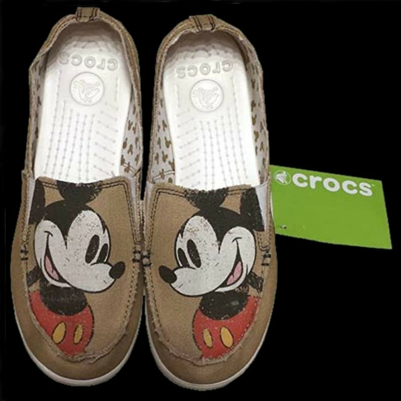 mickey crocs