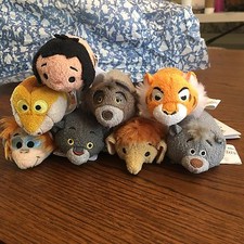 Disney Store Jungle Book Mini Tsum Tsum Collection Complete set of 8 NWT 