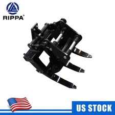 Rippa Log Grapple Fits Mini Excavator 1 Ton Small Digger USA Stock