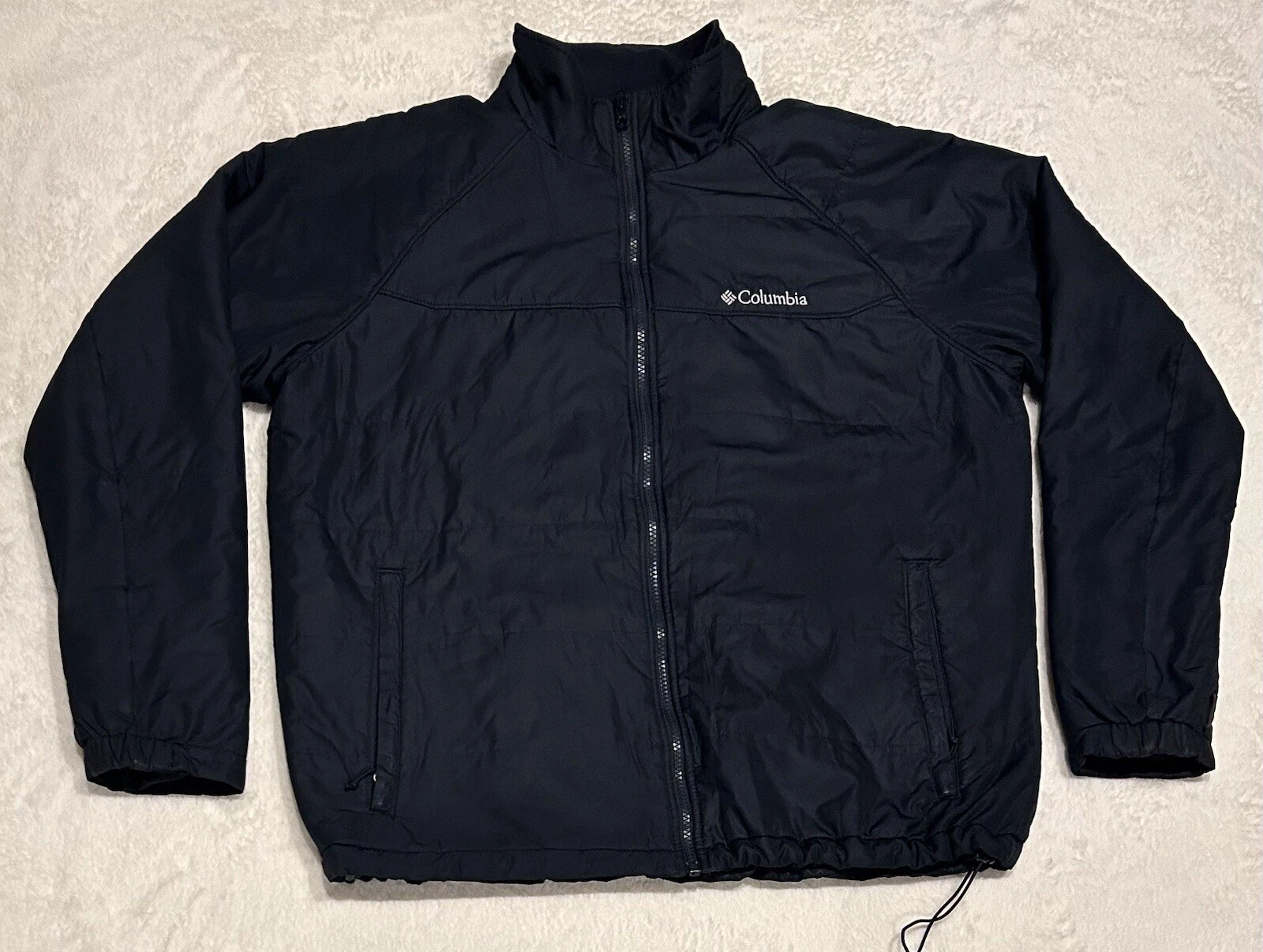 Columbia Interchange Men’s Soft Shell Jacket Size Large Black