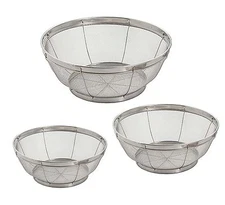 Wash Strainer Reinforced Basket Stainless Steel with Fine Mesh Net Quality~USA