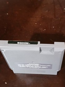 Sqoon (Nintendo) NES Tested & Works. Great shape with manual