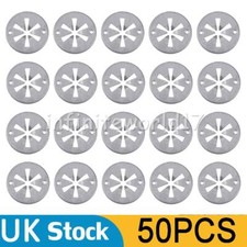 50PCS FITS EXHAUST UNDERTRAY METAL HEAT SHIELD LOCKING STAR WASHER TRIM CLIPS