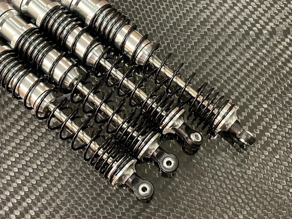 High Performance Shock For Losi LMT 4WD Monster Truck Silver - Image 3 of 3