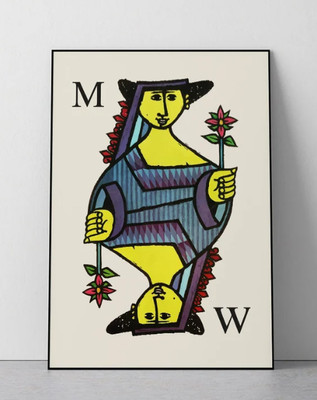 Graphis84, 1959, Stig Lindberg, Mother, Woman, Playing Card, Mid Century
