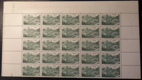 Timbres français neufs de 1931 à 1940 feuilles