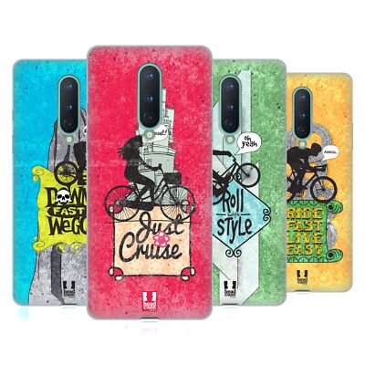 HEAD CASE DESIGNS FAHRRAD LIEBE SOFT GEL HANDYHÜLLE FÜR GOOGLE ONEPLUS HANDYS