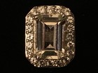 NEW *BRILLIANT* Kay Jewelers Sterling Silver Lab Created White Sapphire Earrings — photo 4