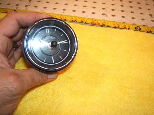 Mercedes 1972,1973 R107 SL C107 SLC 350 450 in front center dash VDO OEM 1 Clock - Picture 5 of 19