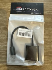 Hi-Speed USB 3.0 to VGA With Disc NEW