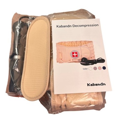 Spinal Air Traction Belt Inflatable Decompression Back Brace Waist Support New