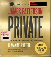 Private (Private, 1) - Audio CD, by Patterson James; Paetro Maxine - Very Good