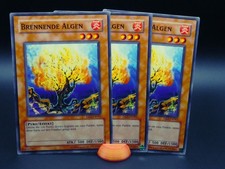 Yugioh Playset 3x Brennende Algen DR2 DE063/ Common/ Near Mint/ Deutsch