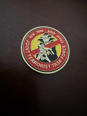 #ad #ad FBI New York Field Office JTTF Joint Terrorism Task Force Challenge Coin RARE $65.00