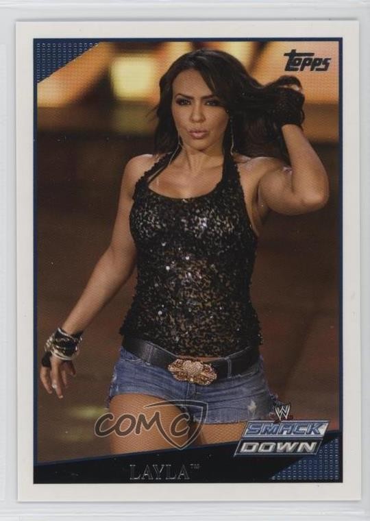 2009 Topps WWE Layla #16 0t2