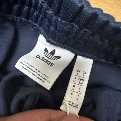 Adidas Baggy Wide Leg Cotton Blend Track Pants size S New - Picture 5 of 11