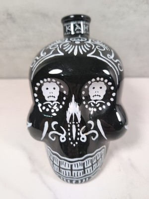 KAH Tequila Anejo Day of the Dead Sugar Skull Empty Bottle 750 ML Early Edition