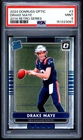 2024 Panini Donruss Optic Drake Maye 2014 Retro Series Rated Rookie #3 PSA 9