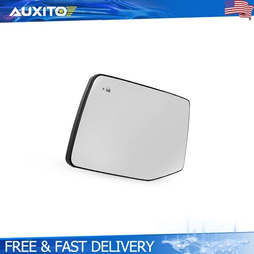 Driver Side Heated Mirror Glass w/Blind Spot for 2019-2024 Silverado Sierra 1500