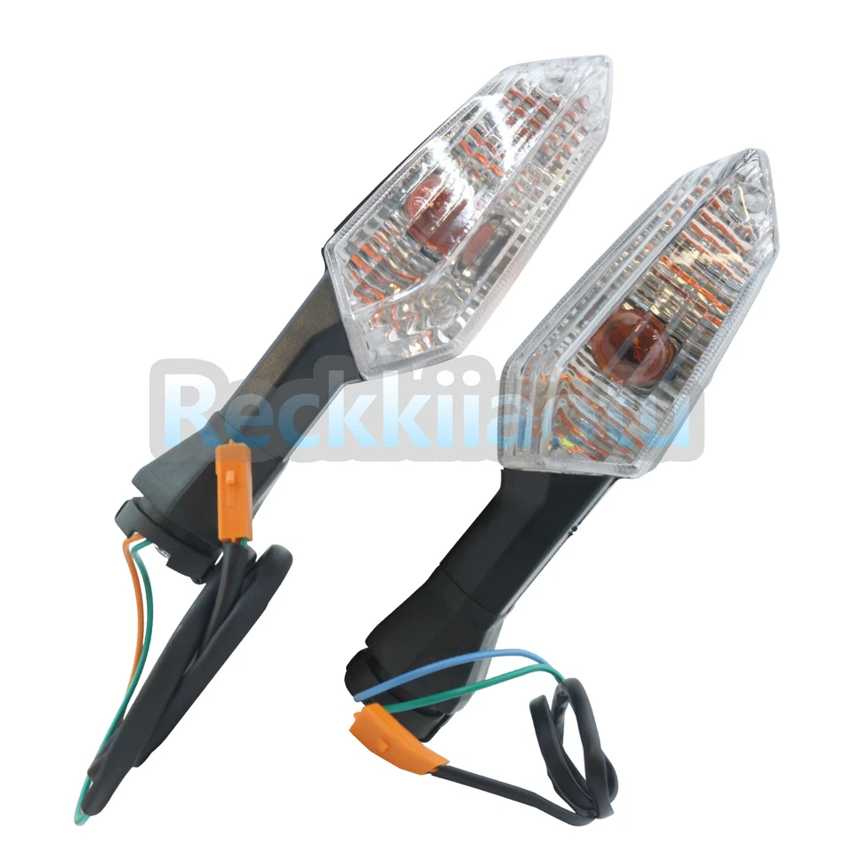 Turn Signal Lights For KAWASAKI NINJA 300 400 650 650R 1000 1000SX ZX10R ZX10RR - Image 2 of 4