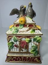 Flitz And Floyd Sugar Set With Spoon, 12 Days Of Christmas 2000.