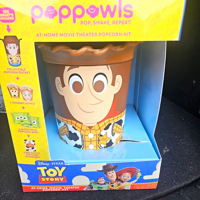 Poppowls Toy Story At-Home Movie Theater Popcorn Kit 2-Pack 6oz Butter Ranch