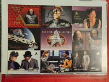 Star Trek The Next Generation Season Four premium trading card set - Full set