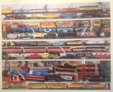 COMPLETE SPRINGBOK ON THE RIGHT TRACK LIONEL TRAINS 1500 Piece Puzzle