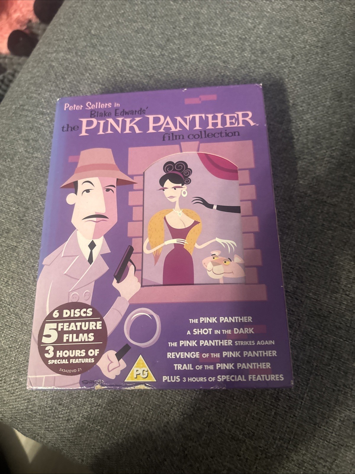 The Pink Panther Film Collection DVD (2006) Peter Sellers, Edwards (DIR) cert