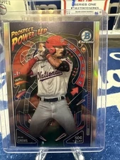 2024 Bowman - Mega Box Chrome Prospect Power-Up Dylan Crews #PP-10 (RC)