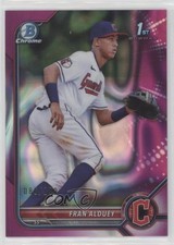 2022 Bowman Chrome Prospects Fuchsia Lava Refractor /199 Fran Alduey #BCP-39 1g3
