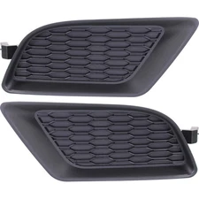 New Fog Light Covers Set For 2011-2014 Dodge Charger Driver and Passenger Side