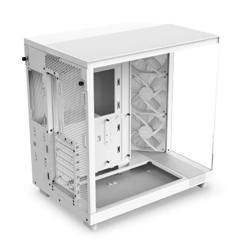 NZXT H6 Flow RGB White PC Computer Mini Tower Case CC-H61FW-R1 - Image 3 of 4