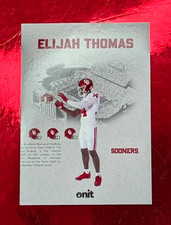 Elijah Thomas *Onit Oklahoma Football* VESTIGE #VS-2-Sooners