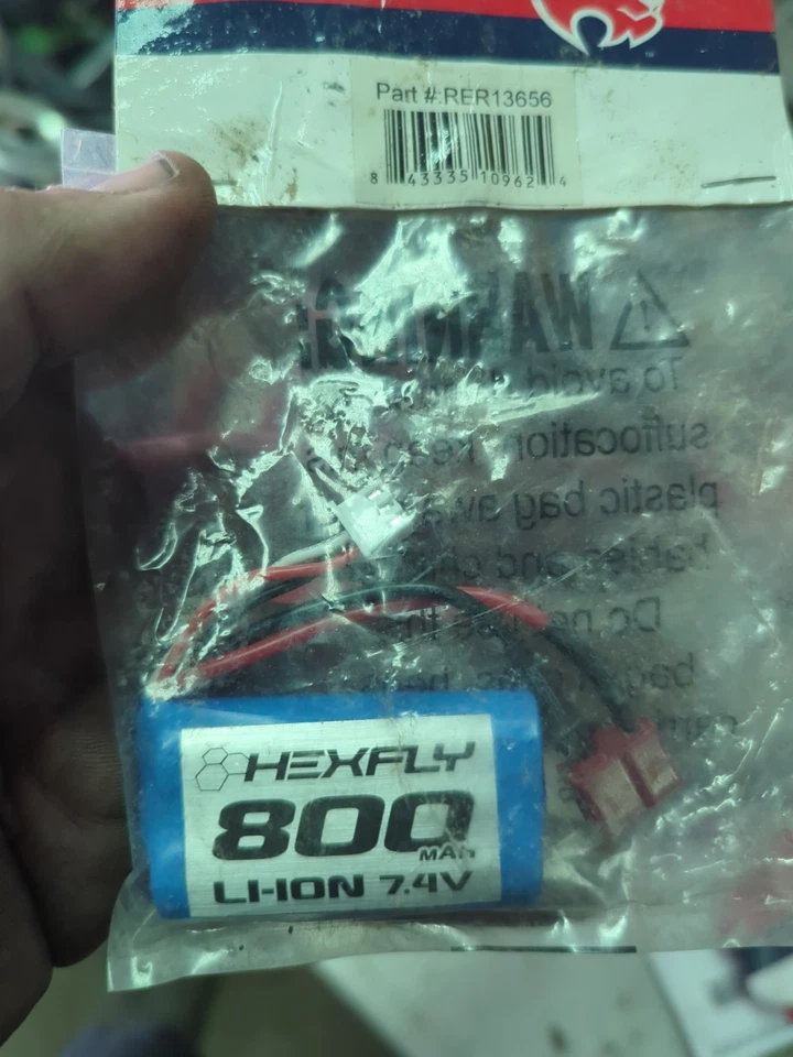 2-R2 ER13656 Pack, Type 14500 (Li-ion 7.4V,800mAH),T PLUG - Image 3 of 4