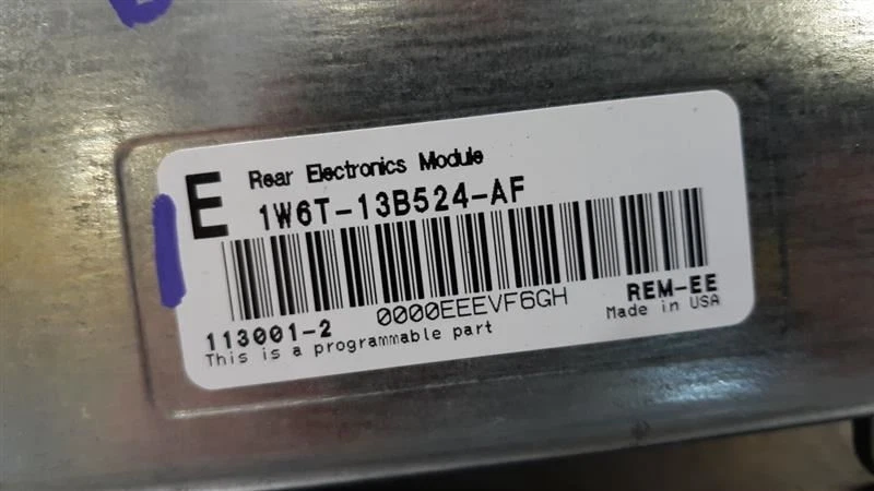 02 2002 Ford Thunderbird TBIRD OEM MÓDULO DE CONTROL DE ILUMINACIÓN TRASERA 1W6T13B524AF Foto 3 de 4