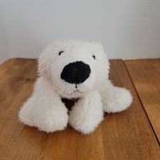 Ganz Webkinz Polar Bear Bean Bag Plush Stuffed Animal Toy White No Code
