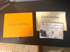 Louis Vuitton Ski Double Card Holder White Monogram – Brand New