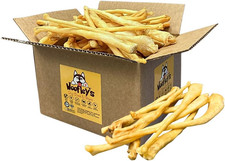 Lamb Tail Dog Chew- (50 Count) - Meaty Chew Bones for Dogs - No Splinter Dog Bon