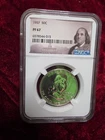 1957 Franklin Half Dollar 50C NGC PF67