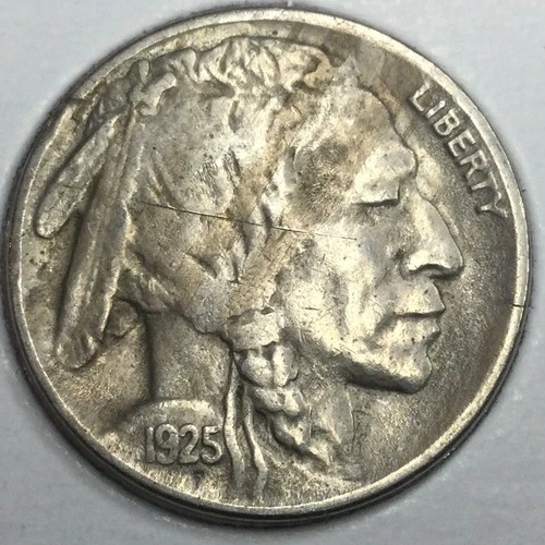 1925-P Buffalo Nickel in Extra Fine