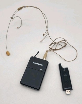Samson PXD1 Wireless Beltpack Transmitter & Stage RXD2 Receiver w/ Microphone