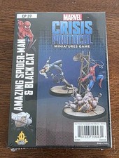 Marvel Crisis Protocol Amazing Spider-Man  Black Cat CP37 Character Pack New
