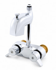 CODE DIVERTER FAUCET FOR CLAWFOOT BATH TUB ON LEGS