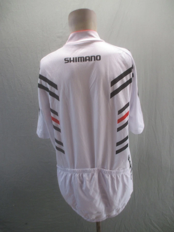 Shimano Size 3XL Mens Multicolor Cycling Stretch Back Pocket Full Zip Jacket 764 - Image 4 of 4