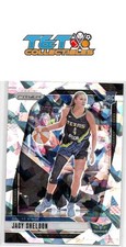 Jacy Sheldon 2024 Panini WNBA Prizm Ice Prizm #4 Dallas Wings RC 15a
